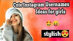 girls cool instagram username ideas | username for instagram for girl attitude