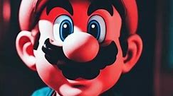 Creepy Mario stares into your soul for 8 seconds