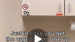 Jessica Stadler on Instagram: "I know it’s a safety precaution but it still made me giggle Description: A video of a doctor’s office with a no smoking sign on a cabinet and O2 letters underneath it. #NoSmoking #DoctorsOffice #ChronicIllnessMemes #ChronicIllnessHumor #Reels #ReelsInstagram"