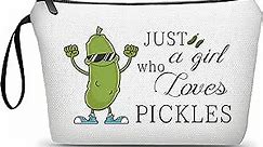 Pickle Gifts,Birthday Gift,Gift for Friend Woman,Small Gift,Small Travel Makeup Bag,Happy Birthday Gift,Teen Girls Gift Ideas,Makeup Bag,Teenager Gifts,Little Girl Gifts,Friendship Gifts for Women