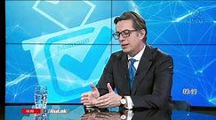 Lajmet 19:00 / Intervista me kreun e VMRO-DPMNE, Hristijan Mickoski