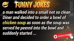 Funny Jokes | a man walked into a small - jokes of the day
