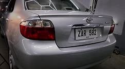 Full detailing Windshield scratch removal Toyota Vios