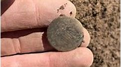 We found some coins, jewelry, and other items people lost at this 1800s house! #metaldetecting #1800s #ring #oldcoins #oldhouse #fyp | Based finds