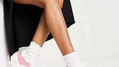adidas Originals Gazelle Bold platform trainers in pink and white | ASOS