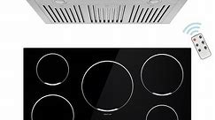 2 Piece Kitchen Appliances Packages Including 36" Induction Cooktop and 36" Wall Mount Range Hood - Bed Bath & Beyond - 35050192