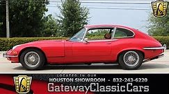 1972 Jaguar XKE Gateway Classic Cars #1054 Houston Showroom