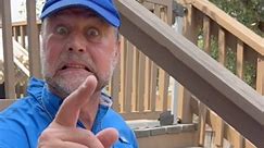 Deck stair rails missing and the whole stair assembly is loose 😬#rodinspectssa | Rod Inspects