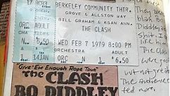 Feb 07, 1979: Bo Diddley / The Clash / Pearl Harbor and the Explosions at Berkeley Community Theatre Berkeley, California, United States | Concert Archives