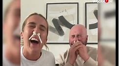 'Barnsley Couple Tries the 'Nose Wax' Challenge *Hilarious Reactions*'