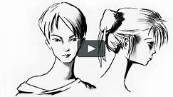 Female Face Sketching - By Artist Kamal Nishad (time lapse)