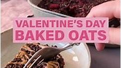 Valentinstag Baked Oats