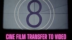 Cine film to video transfer - VHS... - Derbyshire and Proud