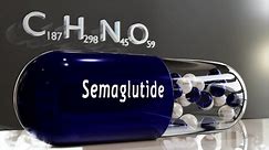 Cette animation montre une capsule de Semaglutide oral.