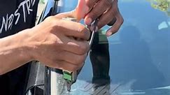 How remove windshield with hand ol TOOL (cold knife) #windshieldrepair✔ #auglass #auglassprofessio | Hoss Lengamower