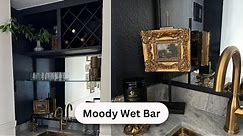 The DIY Moody Wet Bar Reveal.