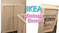 We Built the IKEA Mackapar Shoe Cabinet with Sliding Doors | KC Mum Life