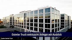 Aktie im Fokus: Daimler Truck enttäuscht Anleger mit Ausblick