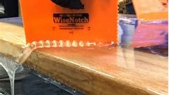 Bringing this river table to life with the finishing touch of a Bar & Table Top flood coat🙌 #wisebond #wisebondepoxy #epoxy #getchasome #resin #rivertableepoxy #satisfyingvideo #tabletopepoxy #micapowder #mixing | WiseBond Deep Pour & Table Top Epoxy