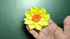 How to Make Simple Paper Flowers | Easy Paper Crafts | Easy Paper Flowers | Flower Making | DIY