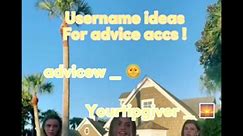 Username ideas for advice / tip accs! 🌅- tags!:: #viral #blowup #fypシ #preppy #tips @Vidsbyleia!