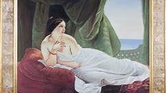 La Pastiche Francesco Hayez 'Reclining Odalisque' Hand Painted Oil Reproduction - Bed Bath & Beyond - 23480483