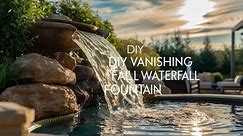 DIY Vanishing Waterfall Fountain: Create Your Own Oasis!//Abir STA