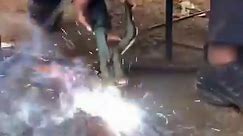 How to do arc welding with iron | Welder Man