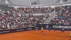 Rafa putting some effort in serving. via Erick Marchiolli IG #RafaNadal #Nadal #RafaelNadal #GOAT𓃵 #tennislegend #IBI24 | Ultimate Tennis Warrior