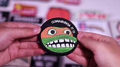 You Never go Full Embroidered Patch, Morale Patch with Hook Fastener Backing, Funny Applique Humor Patch Military for Backpacks, Vests, Helmet