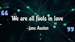 Love Quote by Jane Austen #lovequotes #shortvideo #romanticquote