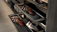 EXCESSORIES - PULL-OUT | Metal shoe rack for drawer