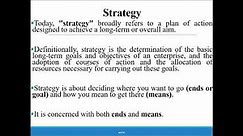 Introduction to Strategic Management (L1)