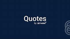 Get Instant Online Quotes, Make Payments, and Track Orders (and Complete Transparency) with ZETWERK