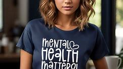 Mental Health Shirts, Mental Health Gifts, Inspirational Shirts Women, Mental Health Awareness, Women Mental Health, Anxiety Shirt - Etsy