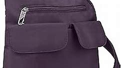Travelon Anti-Theft Cross-Body Bag, Purple, One Size