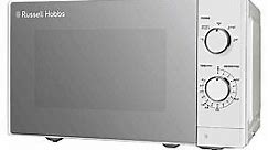 Russell Hobbs RHM2027 Compact, Solo, Manual Microwave 20L, White