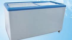 [Hot Item] Horizontal Glass Door Refrigeration/Freezing Change-Over Freezer SD-300