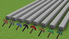 Which Pickaxe Is Fastest ???