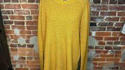 Arizona Goldish Brown Long Sleeve Knit Sweater- XL