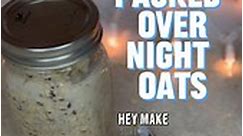 Protein Packed Overnight Oats #overnightoats #oats #overnightoatsrecipe #proteinpacked #healthyrecipes #simplerecipes #fruits #naturalhealing | Brandon Palmer