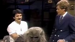 Tom Savini 1984 on Letterman