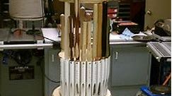 Wood Lathe Tool Storage - Twisting Tower of Turning