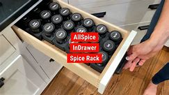 AllSpice InDrawer Spice Rack