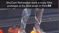 What Are Your Thoughts on the Crazy Orange Nike Shoes Sha’Carri Richardson Wore in Paris?🟠👟🤔 #shacarririchardson #TeamUSA #nike #Olympics #ParisOlympics | Sha'Carri- The Comeback Queen