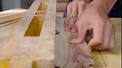 Herringbone Pattern Wood Board Building Technique