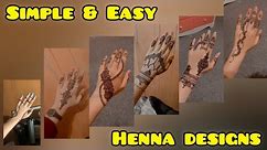 Simple henna designs for Eid 🥰 | Trending henna designs #simplemehndi #viral