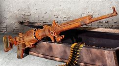 ShKAS 1940 Old Machine Gun Restoration #restoration #restorationvideos #restore #rusty #beforeandafter #diy #doit #doityourself #crafts #craftsman #perfectrestoration #asmr #asmrrestoration #repairs #OldSKSRifle #RuinedRPG72002
