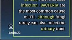 # UTI # infection