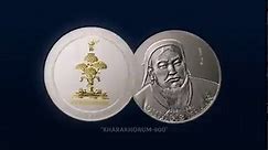 KHARAKHORUM-800 silver medallion